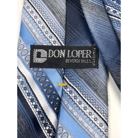 Mixed Lot 9 Mens NECKTIES Neck Ties Silk & Polyester VTG-Modern Sparks Don Loper - Picture 3 of 16